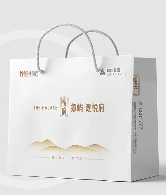 地产服饰手提袋3cdr矢量模版下载