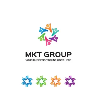 图标标识标志立体几何图形企业商标VI品牌LOGO设计模板AI矢量素材