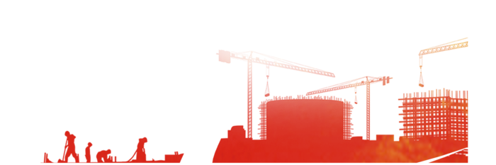 建筑施工剪影 工程剪影  免抠