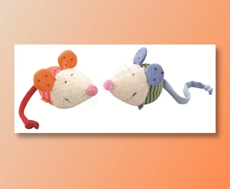 可爱小老鼠娃娃