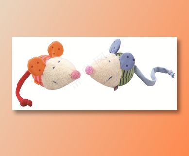 可爱小老鼠娃娃