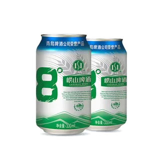 崂山 (11)啤酒超市商品白底图免抠实物摄影png格式图片透明底