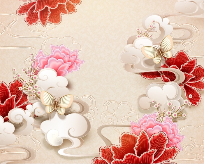 设计装饰礼盒祝贺新年eps,ai矢量模版下载