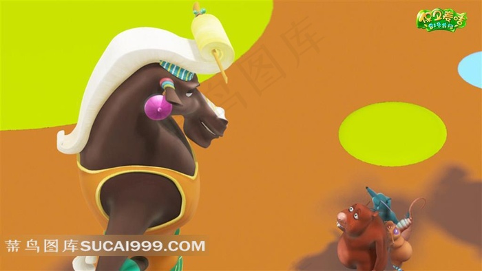 81号农场之保卫麦咭狮子插画