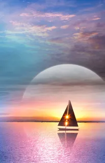 风景海报PSD素材