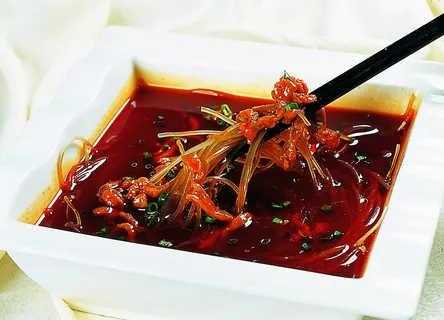 川菜湘菜高清菜谱 苕粉牛肉丝 川菜湘菜高清菜谱 苕粉牛肉丝