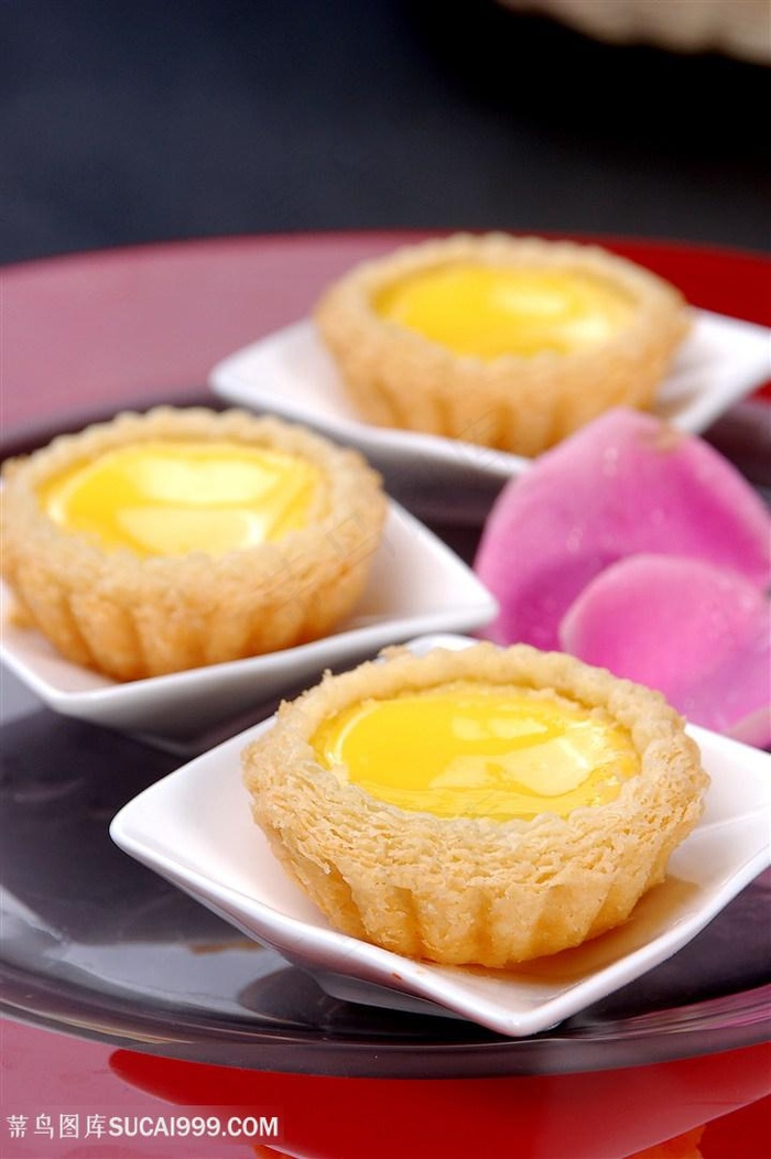 葡式蛋挞的美食图片