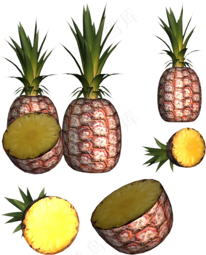 PNG 菠萝 