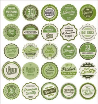 免抠促销标签设计