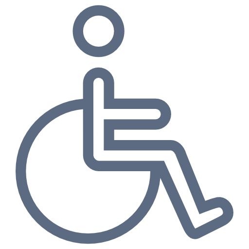 残疾标志 PNG免抠(512x512)