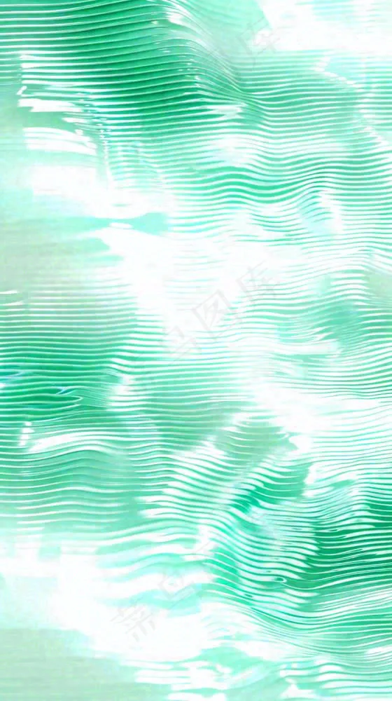 绿色渐变炫光背景(816x1456)