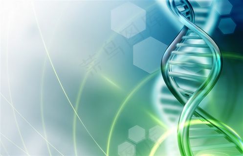 炫彩蓝色渐变分子结构背景 炫彩蓝色渐变分子结构背景