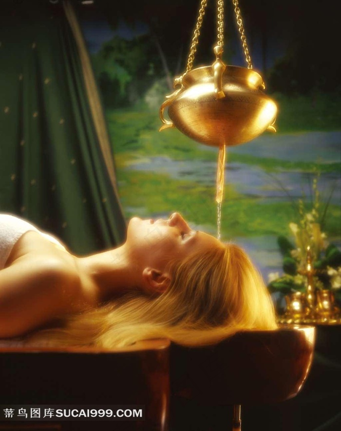 高清美女SPA按摩推油图片
