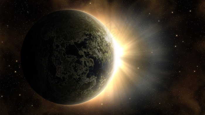 大气震撼的星球背景图