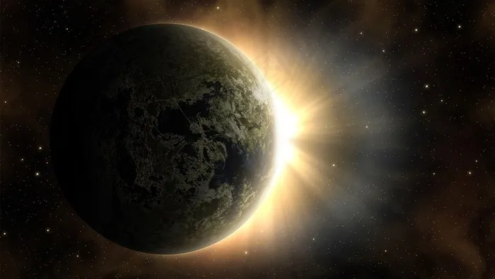 大气震撼的星球背景图