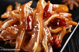 卤食猪耳朵猪肉