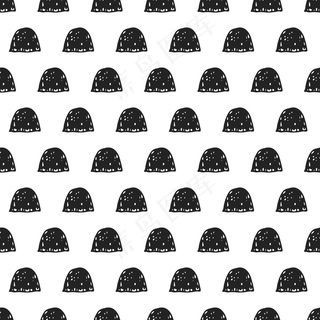 儿童卡通插画底纹装饰图案墙教育品牌vi手绘可爱矢量素材