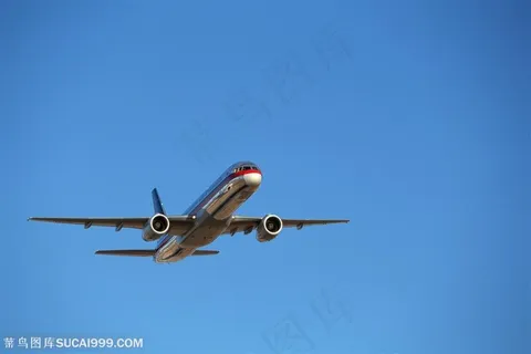 航天运输-蓝天下翱翔的飞机 航天运输-蓝天下翱翔的飞机