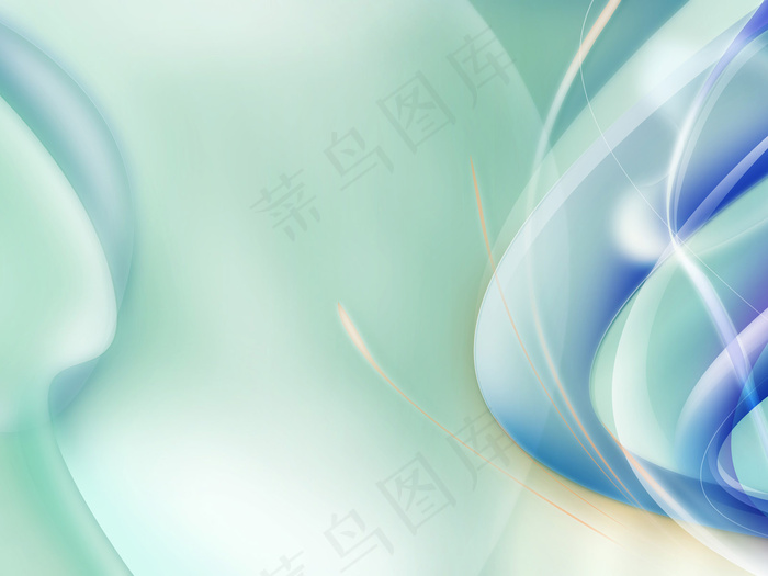 多彩艺术线抽象