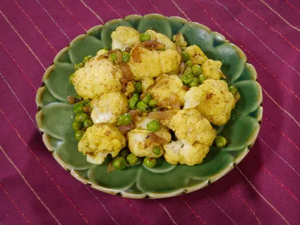 家常干锅菜花图片-第1张