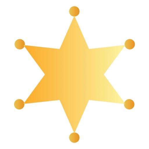 警长徽章 PNG免抠(512x512)