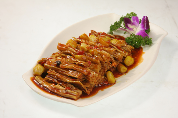 蒜仔烧支竹  16元 (1)