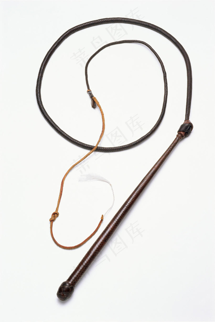 运动装备-褐色的皮鞭