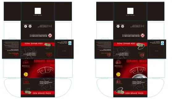 汽车刹车片包装