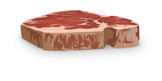 牛扒, 肉, 食物, 牛肉, 里脊肉, 劈, 生的