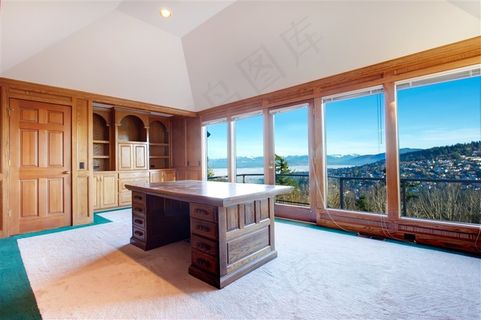 办公室办公桌高清摄影素材