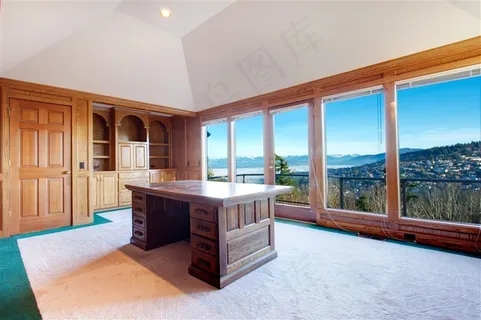 办公室办公桌高清摄影素材