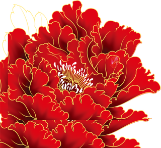 红色鲜花免扣素材