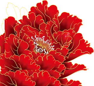 红色鲜花免扣素材