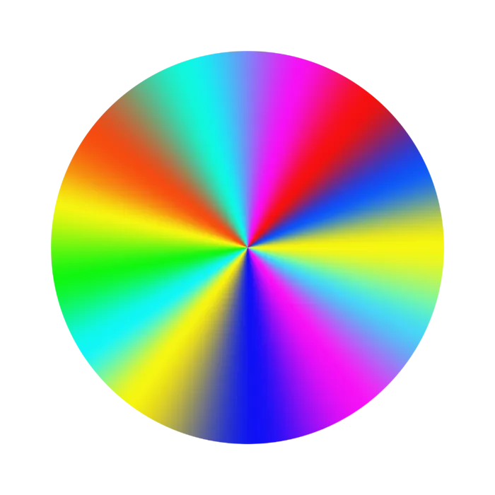 炫彩璀璨渐变光碟png免抠元素