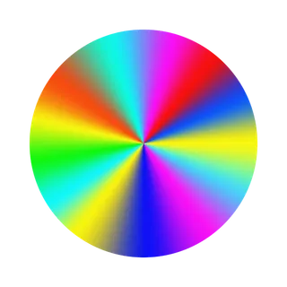 炫彩璀璨渐变光碟png免抠元素