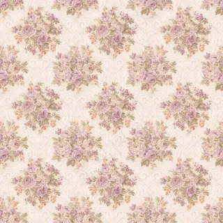 复古牡丹花纹背景图片