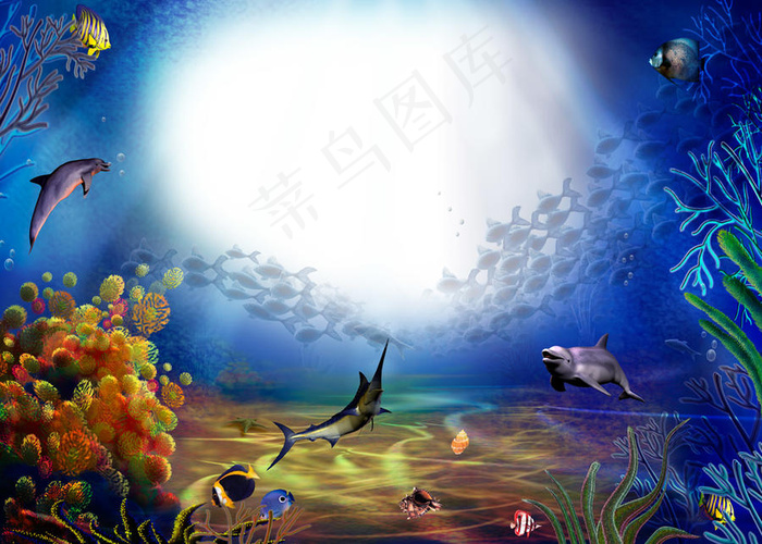 海底世界背景