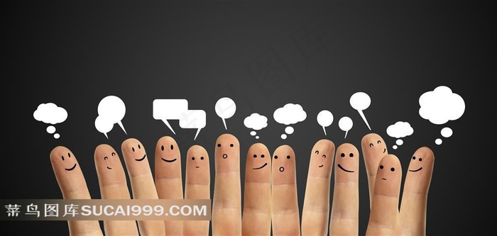 创意手势团队图片