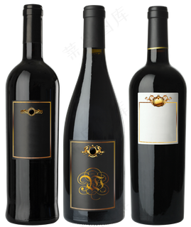 饮品摄影_红酒葡萄酒酒瓶素材