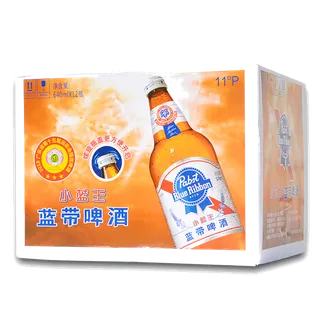 蓝带 (10)啤酒超市商品白底图免抠实物摄影png格式图片透明底