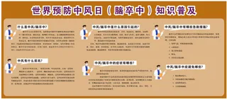 世界预防中风日（脑卒中）