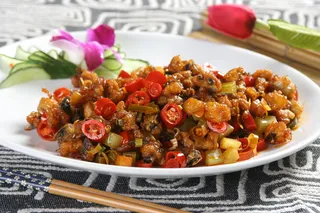 05 尖椒童子鸡-锦华食府