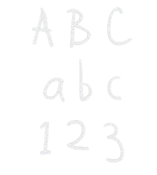 字母ABC数字卡通素材少儿兴趣班