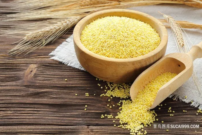 大黄米摄影图片
