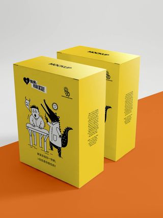 包装智能贴图样机VI效果PSD素材