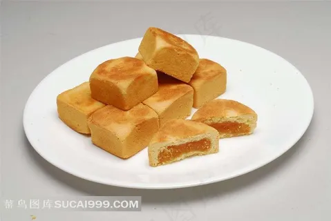 凤梨酥食物摄影高清素材