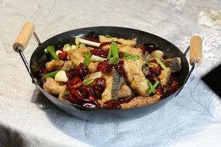 干锅香巴鱼28元