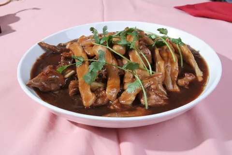 42土鸡沾卷子   保定风味