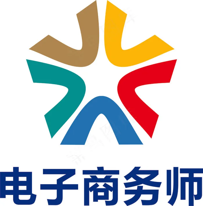 电子商务师cdr矢量模版下载