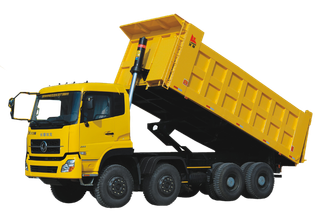 免抠自卸车，卡车，运输，道路